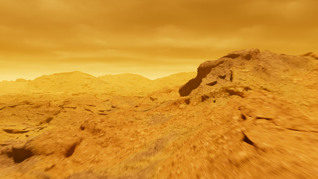 Venus-like render